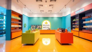 Buy Muha meds online effortlessly by exploring a vibrant array of cannabis products and accessories.