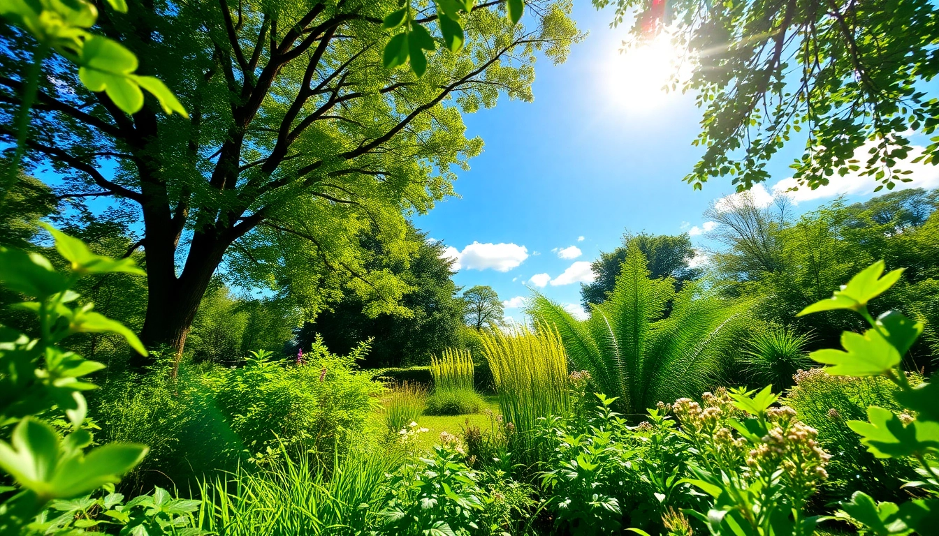 Promote health through a vibrant garden symbolizing wellness and vitality.