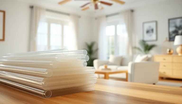 Variedades y Usos del Hule cristal para Proteger Superficies