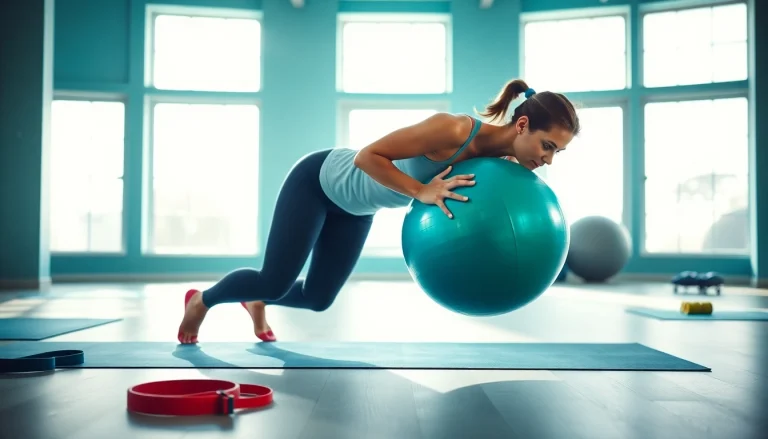 Strengthen Your Core with a Pilates Ball for Core Workouts