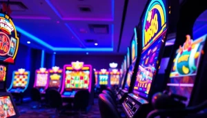 Menampilkan pengalaman bermain bos88 slot dengan suasana yang energik dan modern.