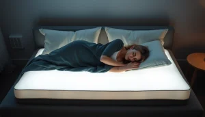 Materasso per chi dorme sul fianco, ideale per un riposo confortevole e riparato dai caldi estivi, con supporto ergonomico.