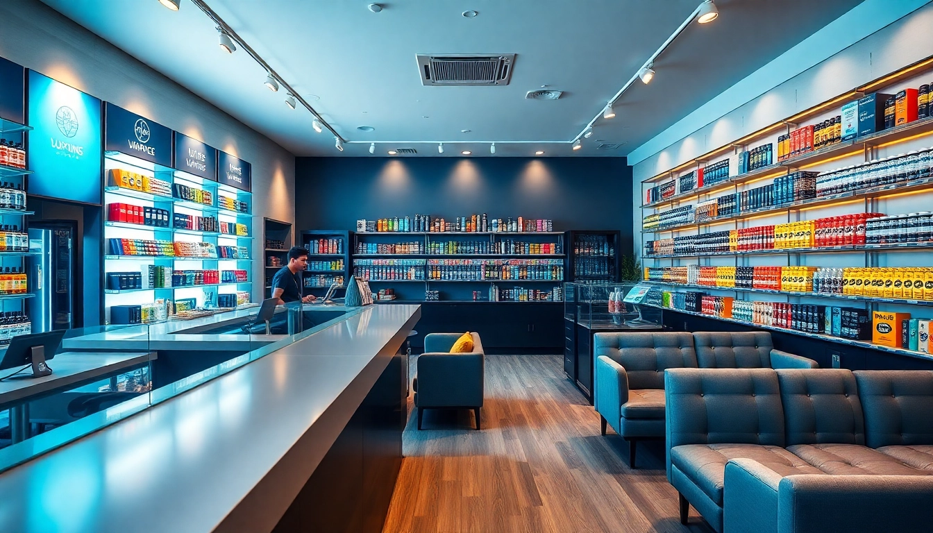 Visit puff pro vape shop featuring an inviting atmosphere and vibrant products