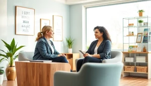 Consulting a patient at a weight loss clinic las vegas focused on wellness and support.