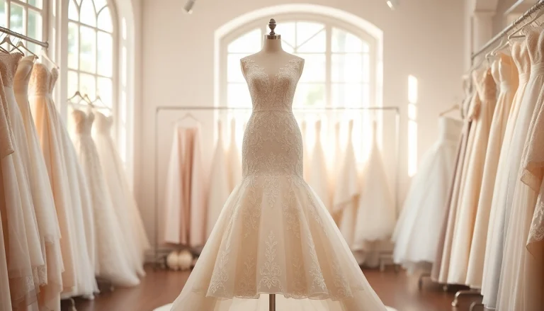Charming Fit and Flare Wedding Dresses for Timeless Elegance