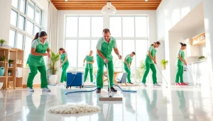 Bond cleaning Logan professionals delivering exceptional cleaning services in a bright modern home.