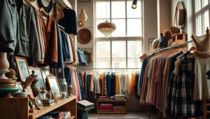 Shop vintage clothing and unique treasures at this thrift store Denmark, offering a cozy and inviting atmosphere.